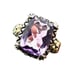 Barbara Bixby Womens Ring Sterling Silver 18K Gold Size 10 Amethyst