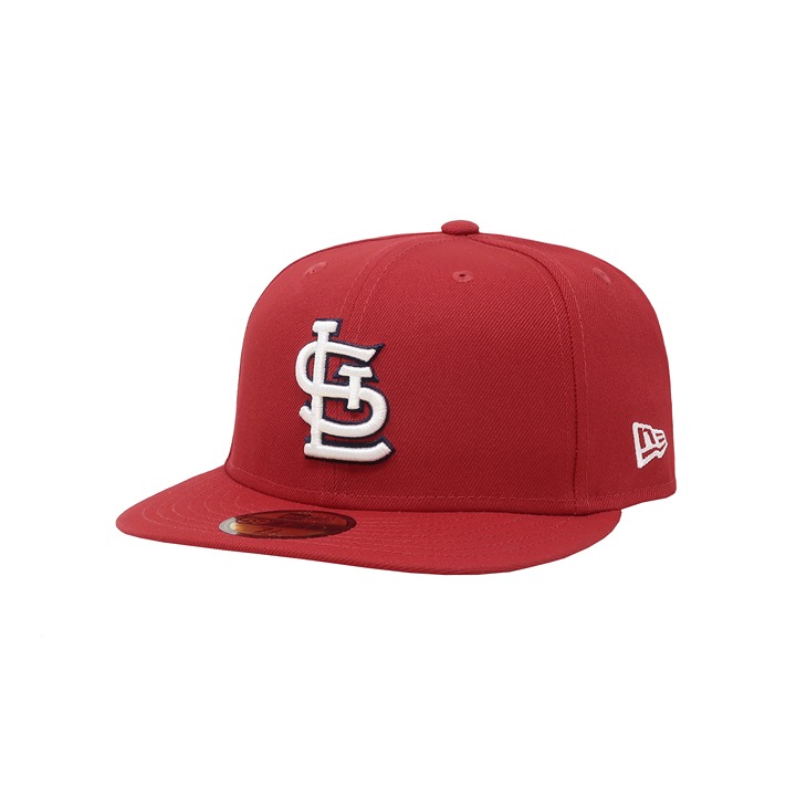 New Era 59Fifty Men's St. Louis Cardinal stl Red Game Fitted Hat Size 8