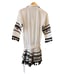 Dodo Bar Or Delilah Pompom Trim Romper Size S Small NWT White Black