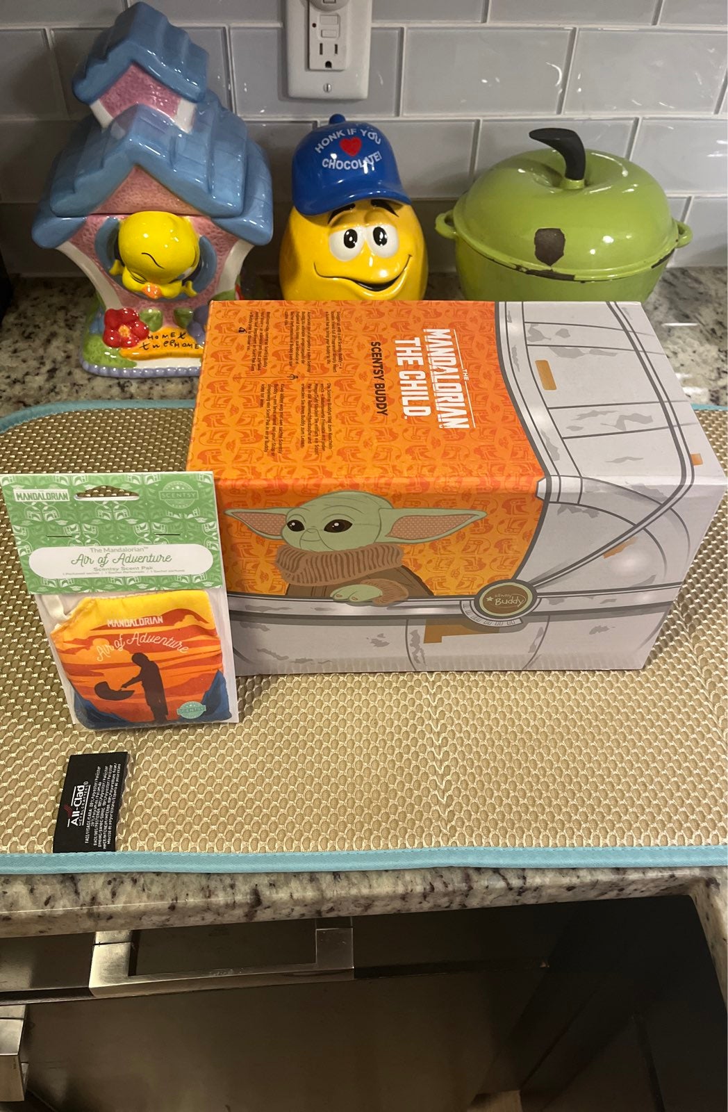 The Mandalorian The Child Scentsy Buddy W/ Scent Pak. New in Box