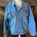 VTG Denim Looney Tunes Women’s Jacket Sz M- Taz Tweety Lady Taz Sylvester
