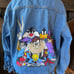 VTG Denim Looney Tunes Women’s Jacket Sz M- Taz Tweety Lady Taz Sylvester