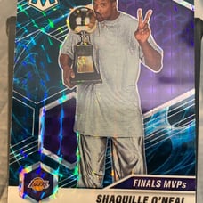 Shaquille O’Neal 2020-21 Mosaic Genesis Finals MVP #300 SSP