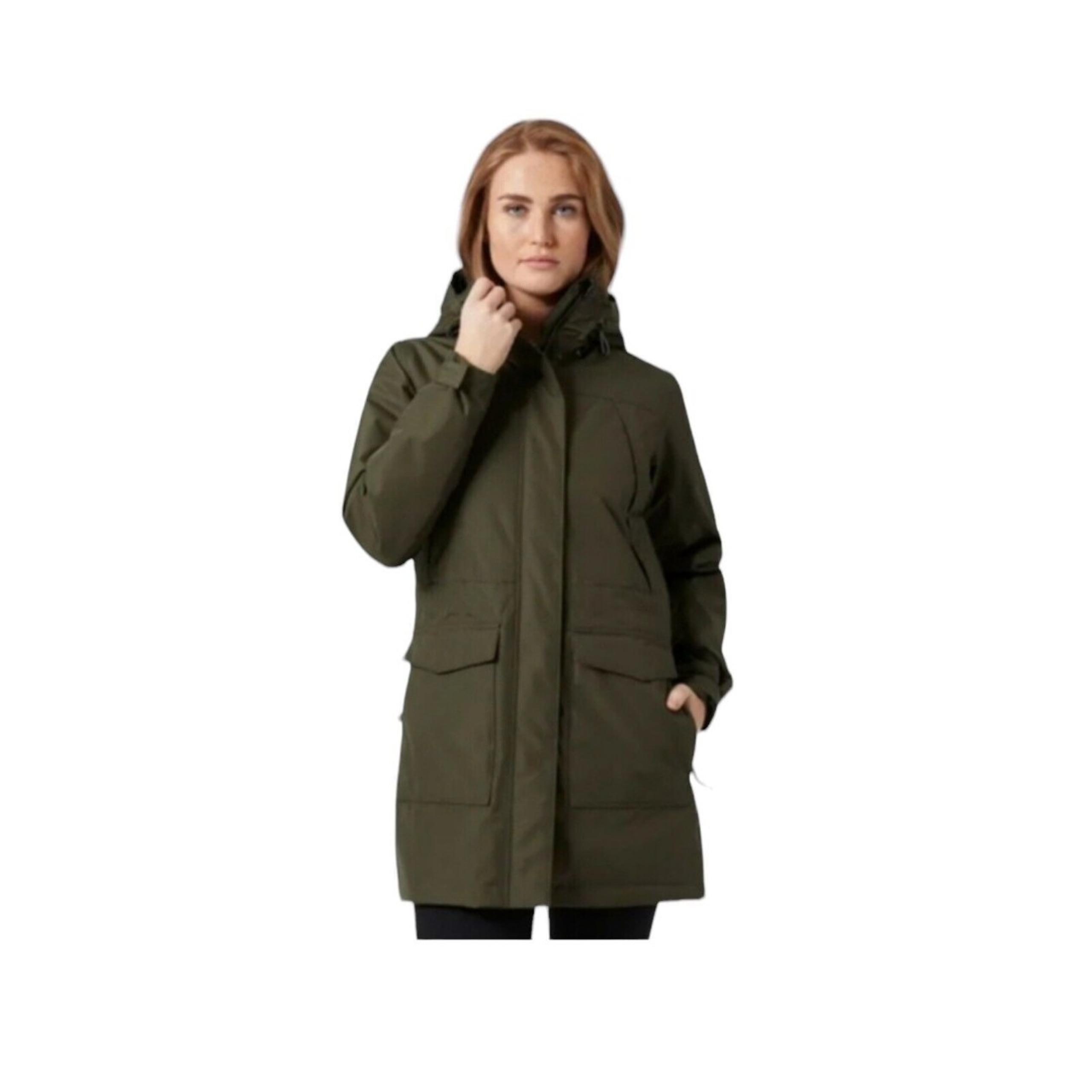 New HELLY HANSEN Boyne Insulated 2.0 Parka  Large Green