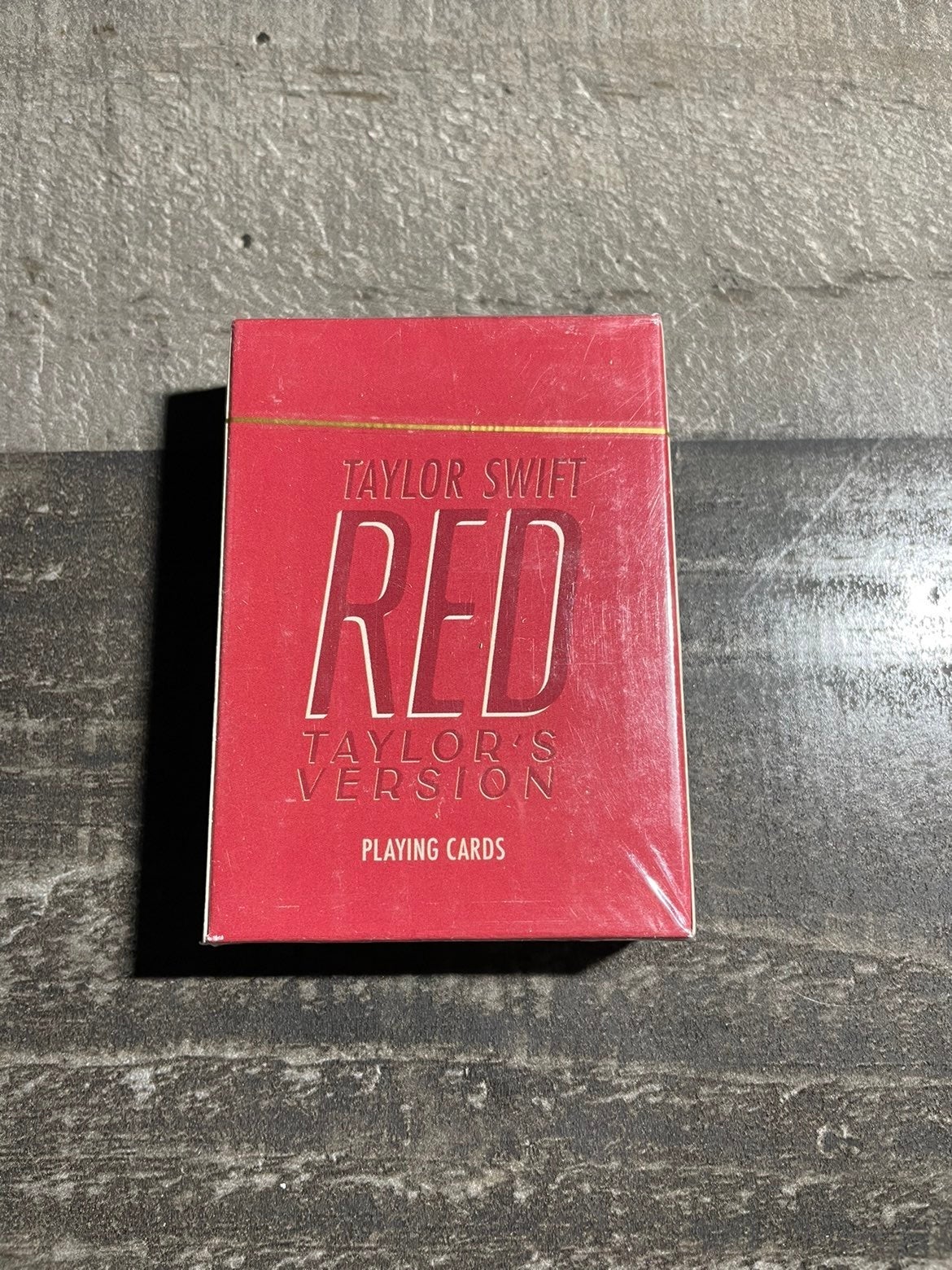 Taylor Swift Red Playing Cards Taylors Version