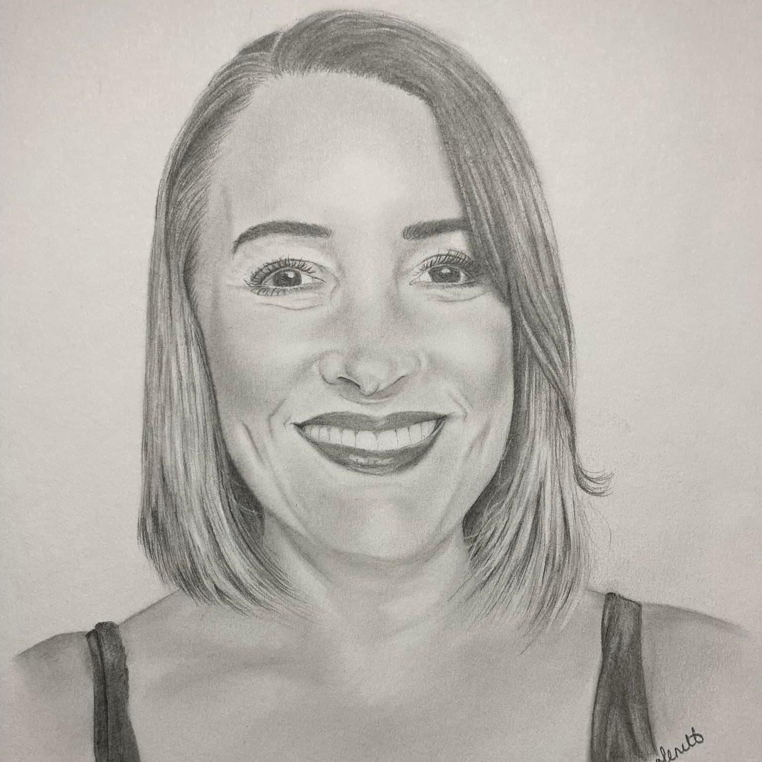 Paget Brewster Emily Prentiss drawing