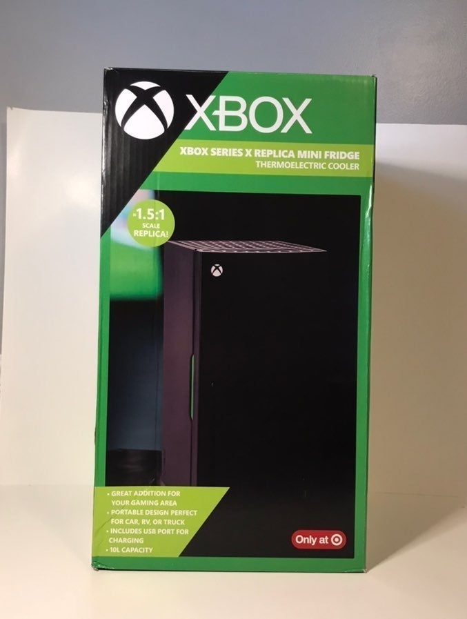 Limited Edition Target Exclusive Xbox Series X fridge.