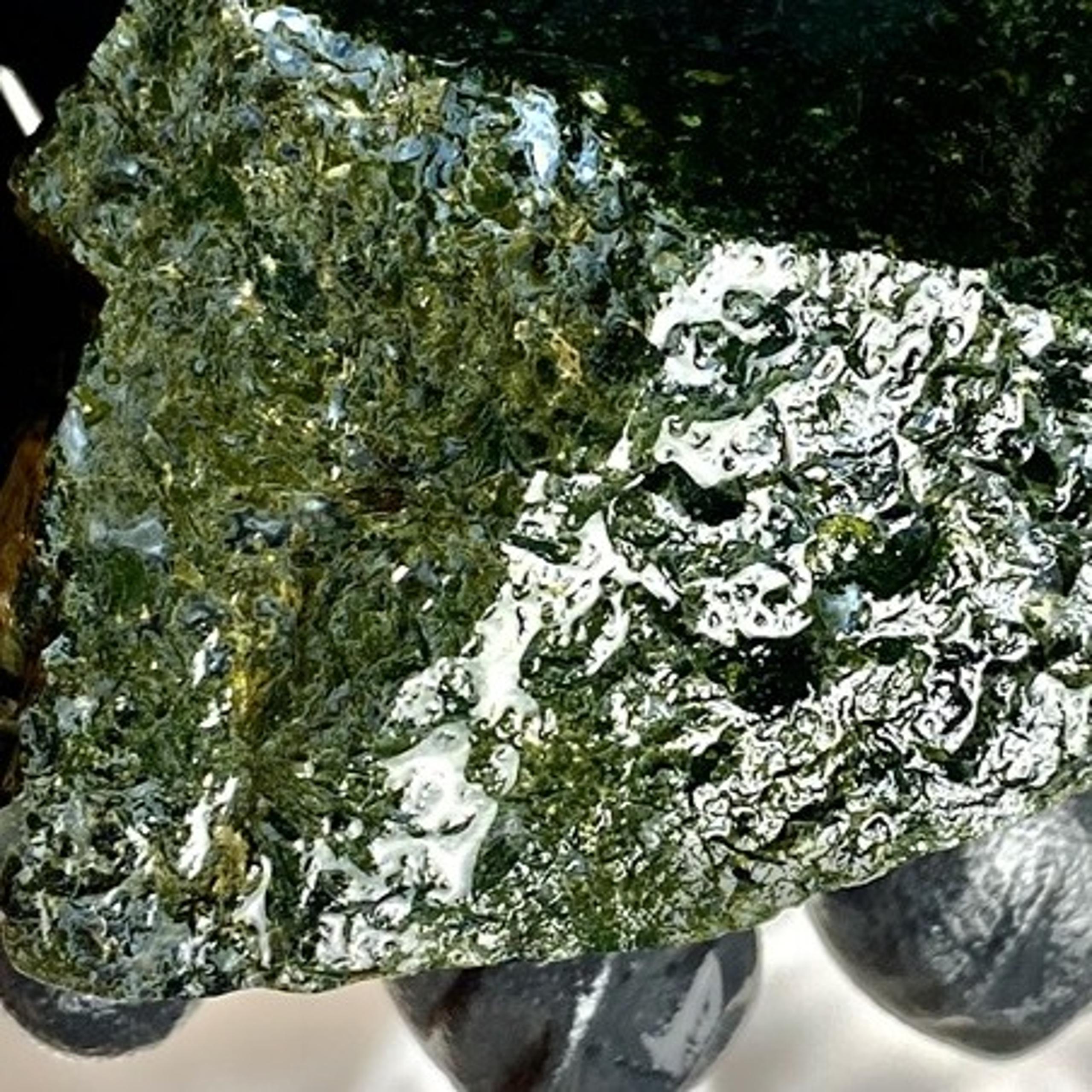 Maury Moss Agate Raw Natural Rough Mineral Stone Crystal Gemstone Old Stock