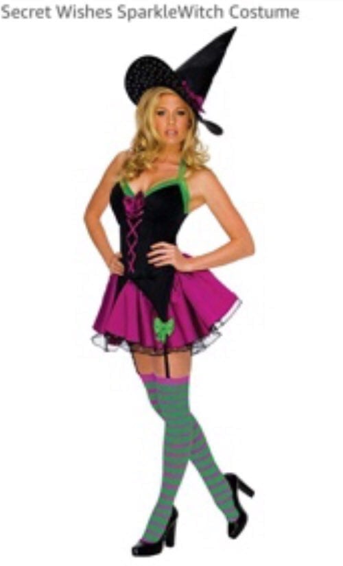 Playboy sparkle witch costume