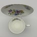 Elizabethan Fine Bone China Teacup and Saucer - Floral Pansy Pattern