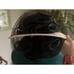 Vintage 80s Beige + Black Sonni of San Francisco Wool Wide Brim Hat with Black N