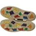 Converse Cream 'Proud To Be' Rainbow Heathered Low Top LGBTQIA+ Platform Shoes