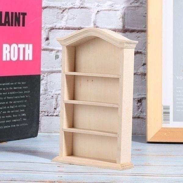 Miniature Dollhouse Bookcase House Furniture Dollhouse Miniature Mini Furniture