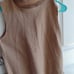 Zara Brown turtle Neck Long Sleeveless