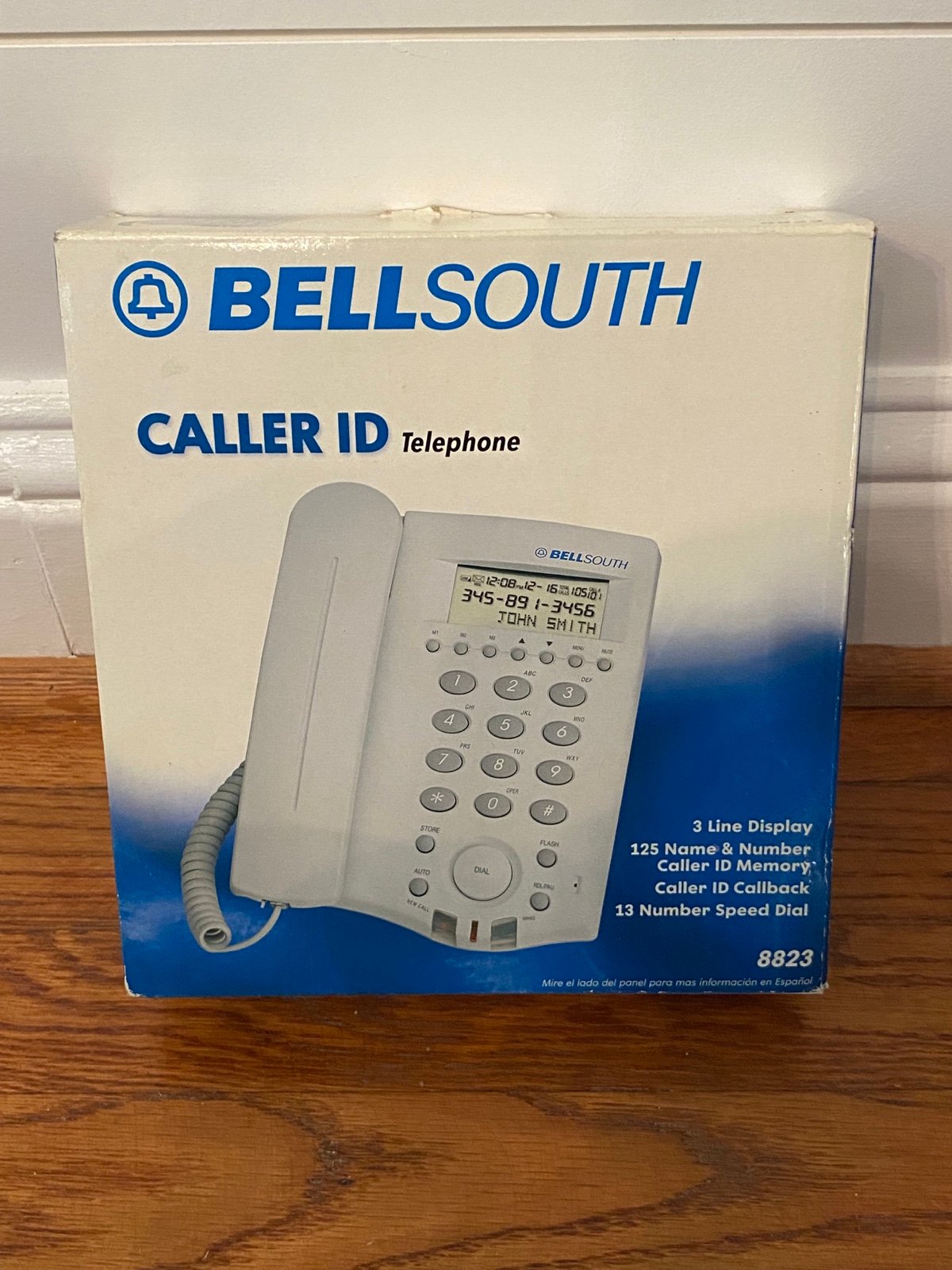 BellSouth 8823 Corded Telephone with Caller ID & 125 Name + Number Memory New