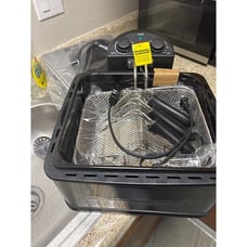 Deep Fryer 3 Baskets, 1700-Watt, Timer Control Adjustable Temperature