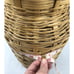 @Woven Basket -Hand Woven From Mexico 19” Tall-W/Handle-Umbrella/Decor/BOHO@