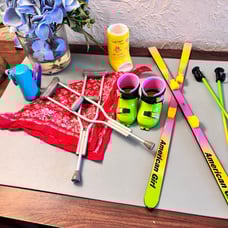 Pleasant Company American Girl of today Apri Ski set
