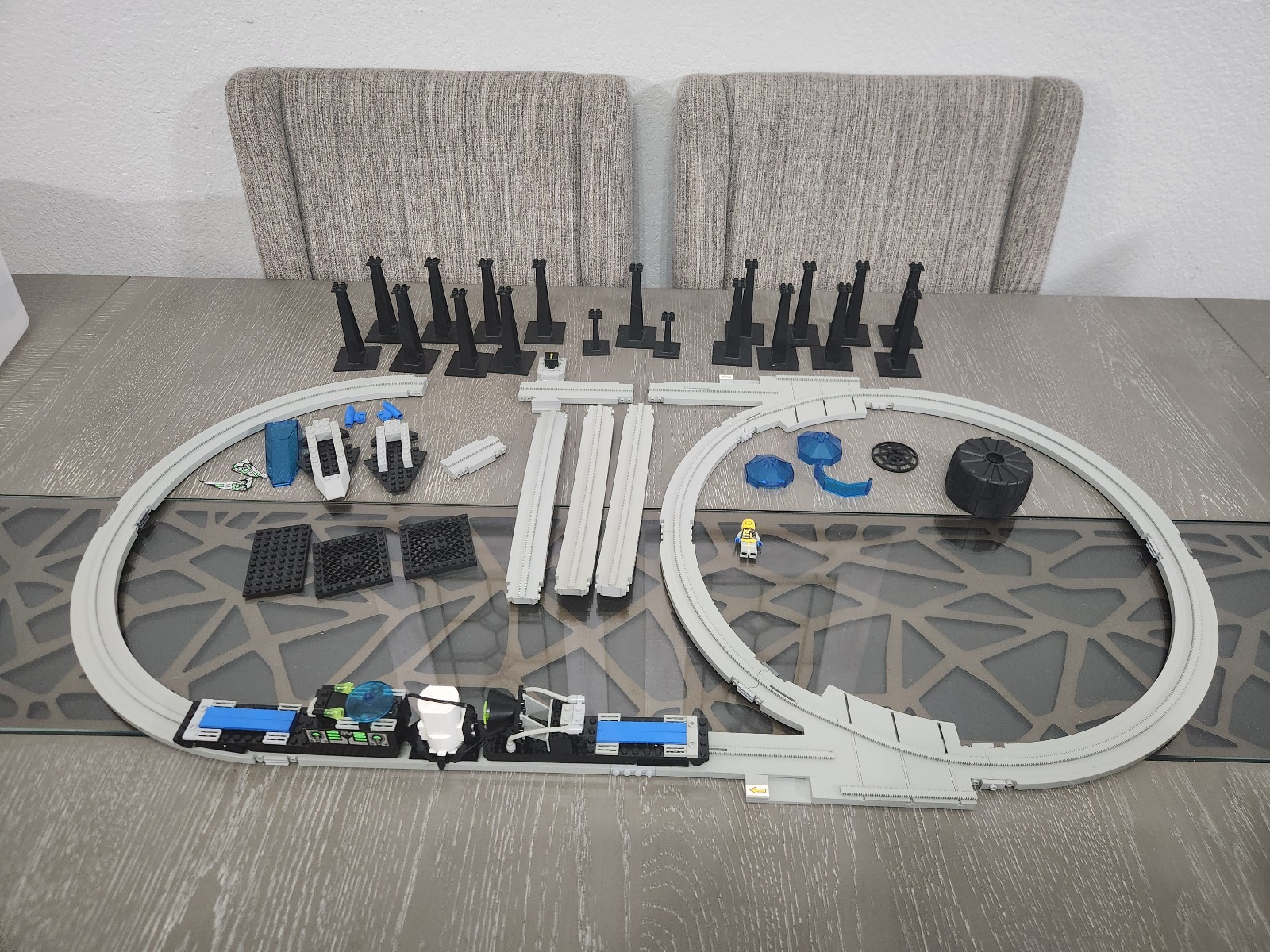 VTG RARE LEGO 6991 Monorail Transport Base