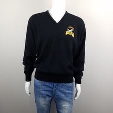 Carlsberg Beer Vintage Advertising Sweater Nordik Wolf Pullover 1980s