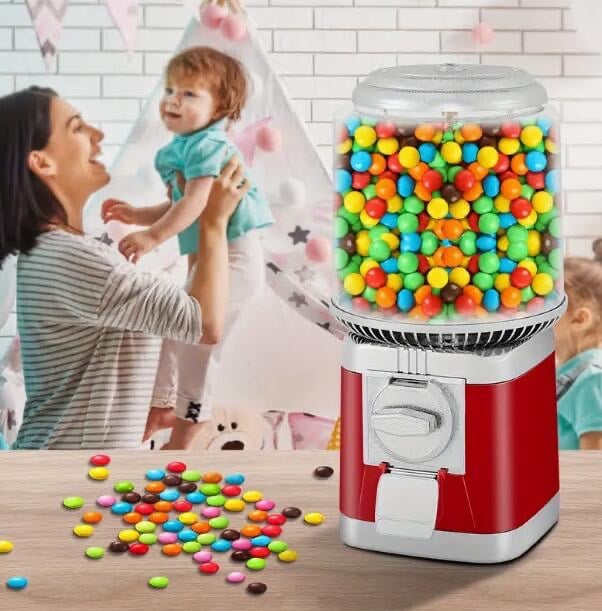Gumball Machine, 1-inch Candy Vending Machine