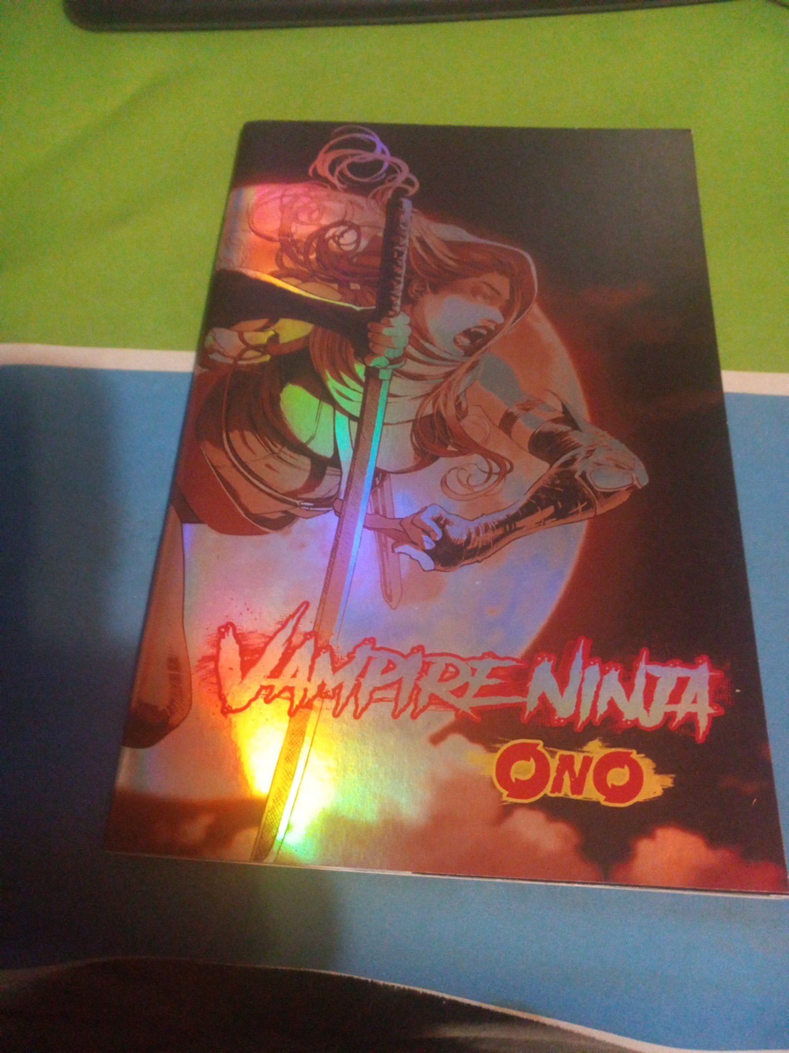 Vampire Ninja Ono #1 holo-foil variant
