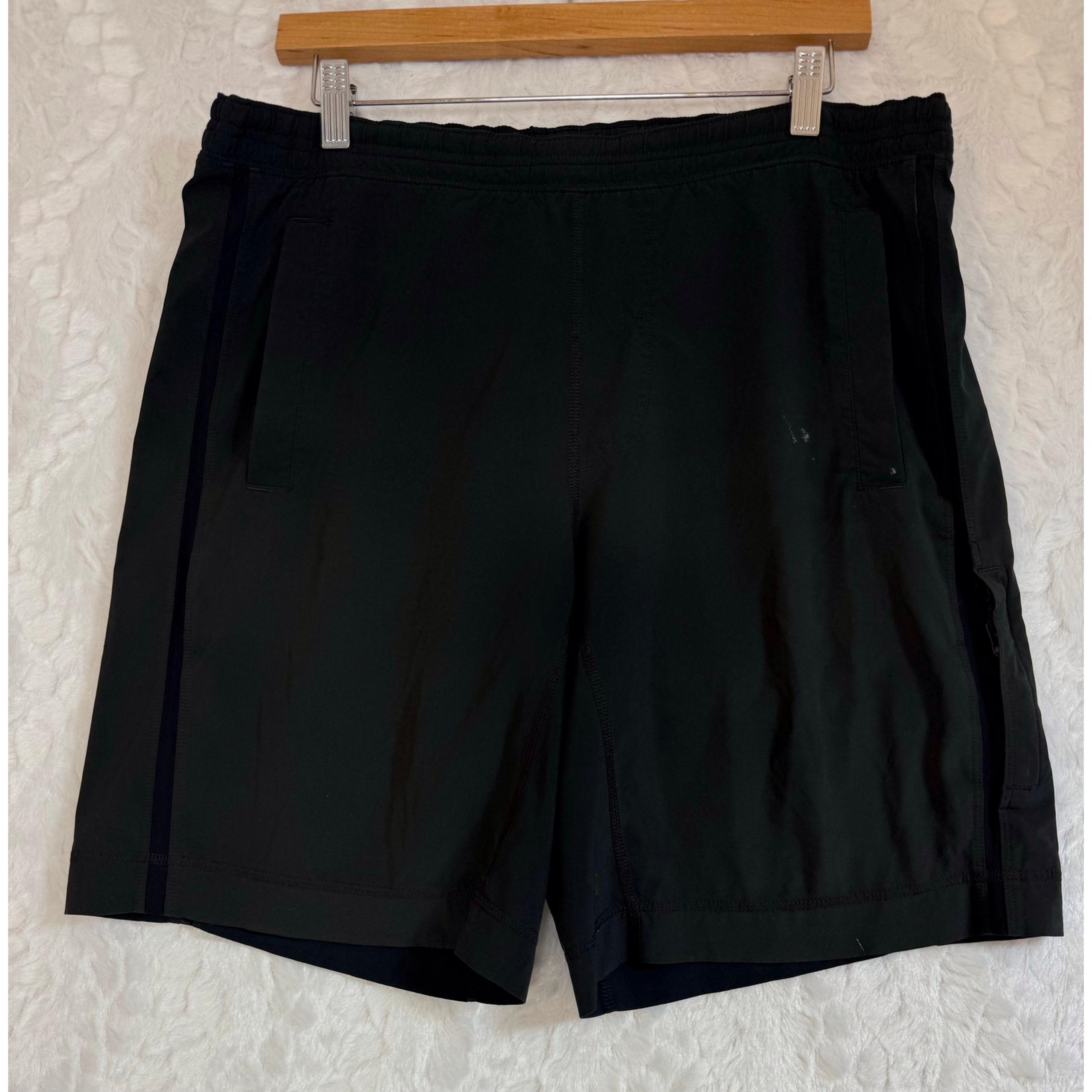 Lululemon Pace Breaker Shorts 9” Inseam Black *UNLINED please read* Men’s M / L