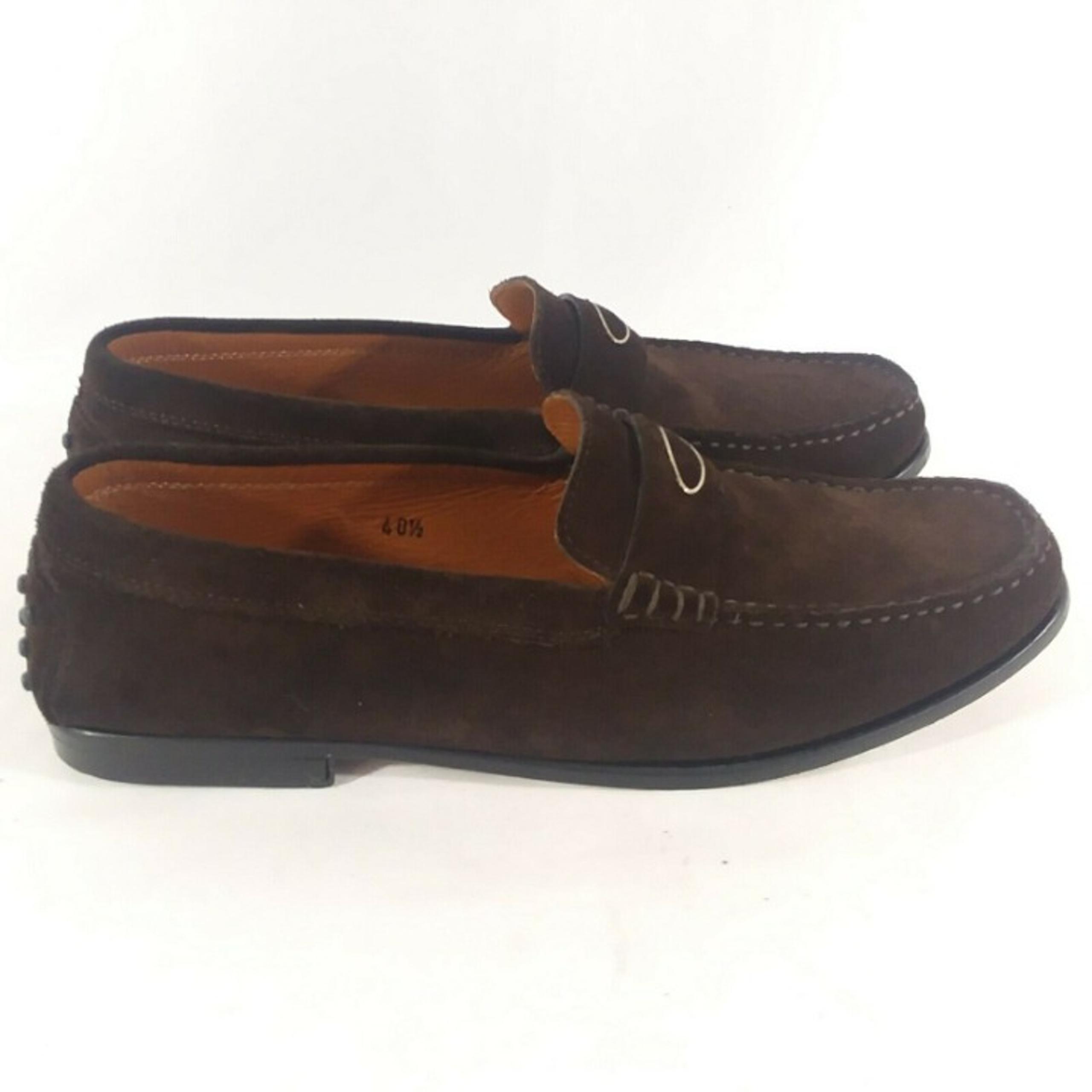Tod's Suede Moc Gommino Driving Loafers