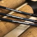 (3) 4'6 Shakespeare Micro Series Graphite UL Casting Rods Cork Handle Blue