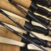 (3) 4'6 Shakespeare Micro Series Graphite UL Casting Rods Cork Handle Blue
