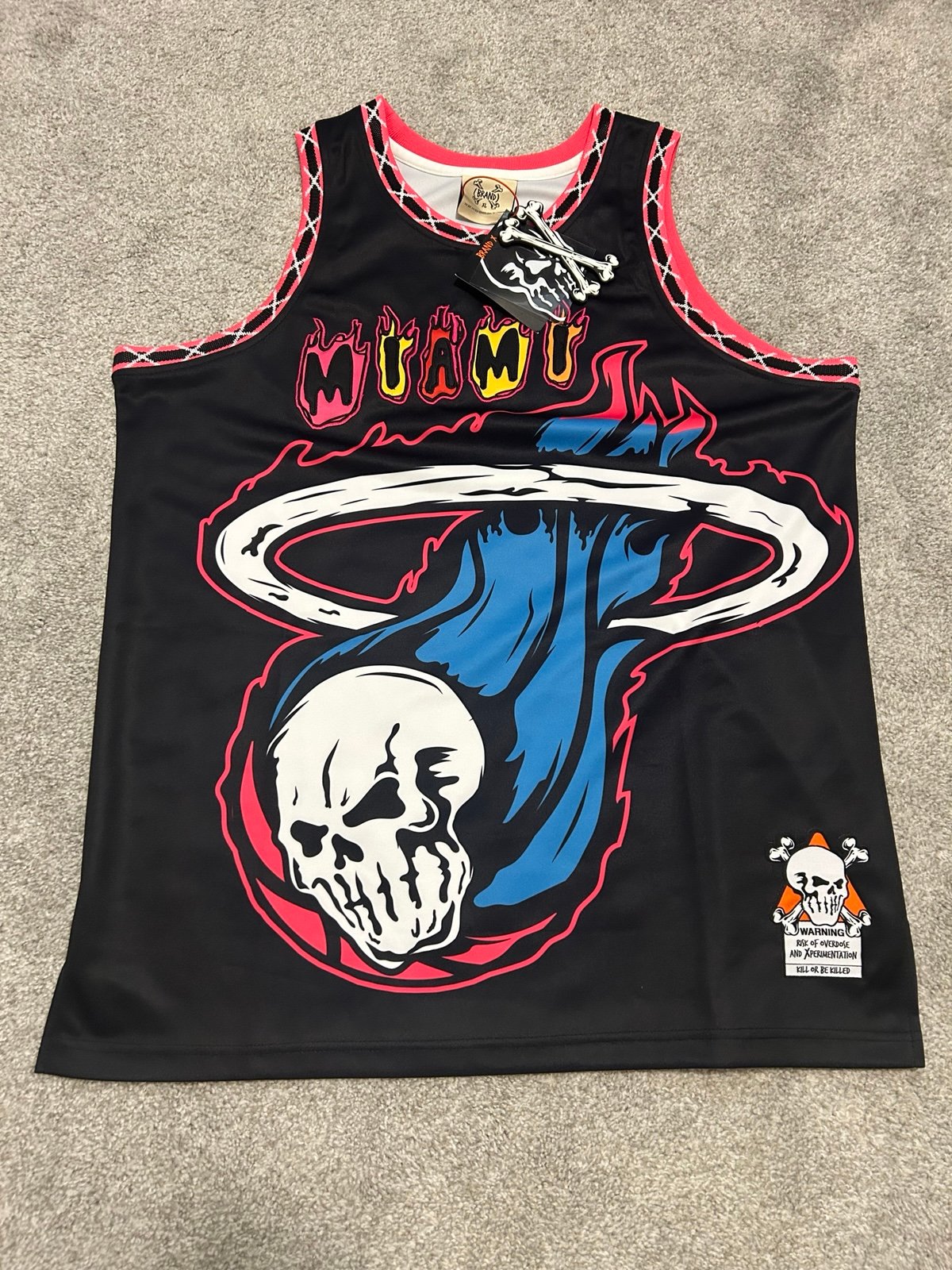 Brand X Reapers of South Beach Basketball Jersey