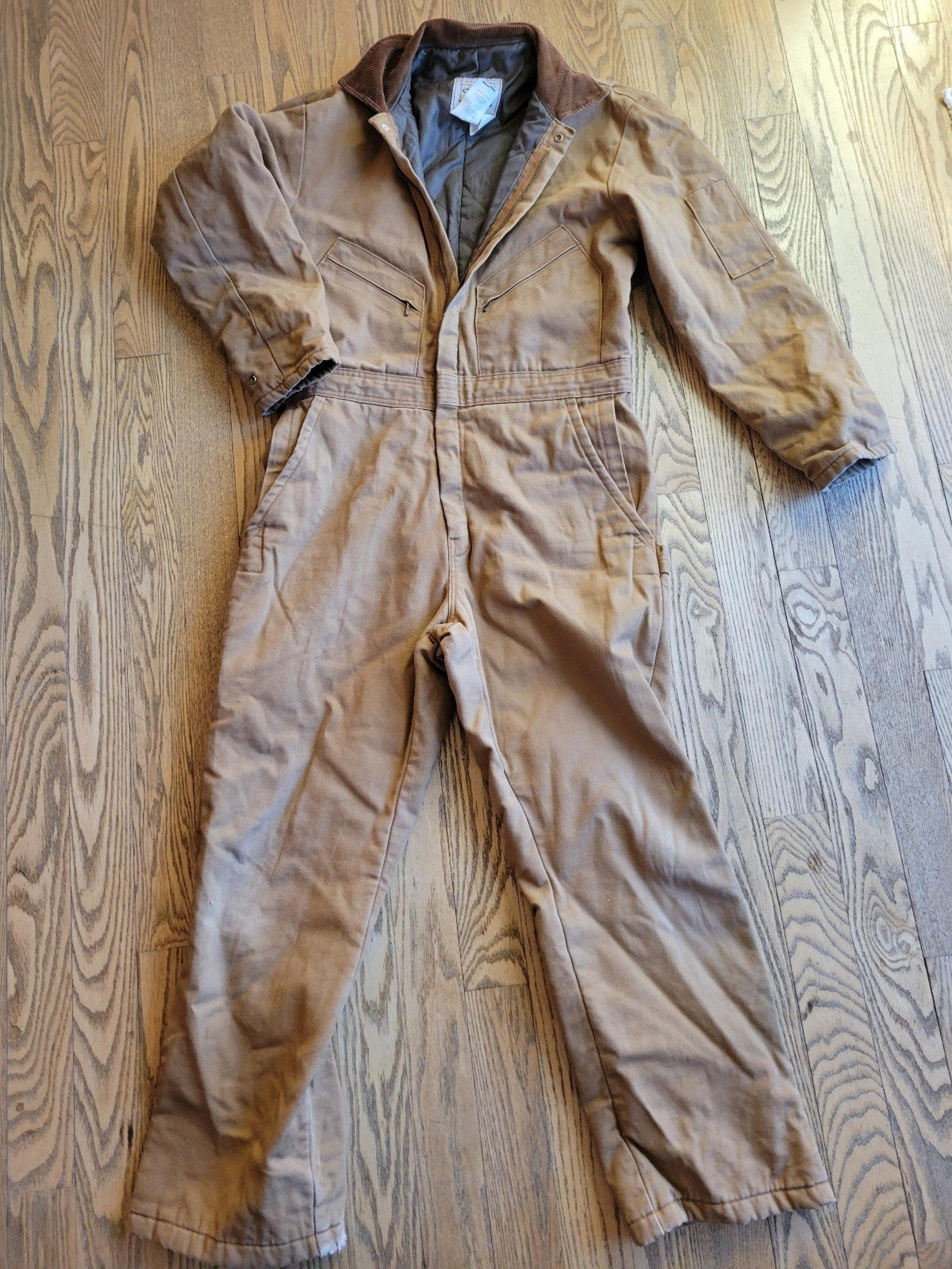 Walls Workwear Mens quilted winter coveralls. Sz Medium