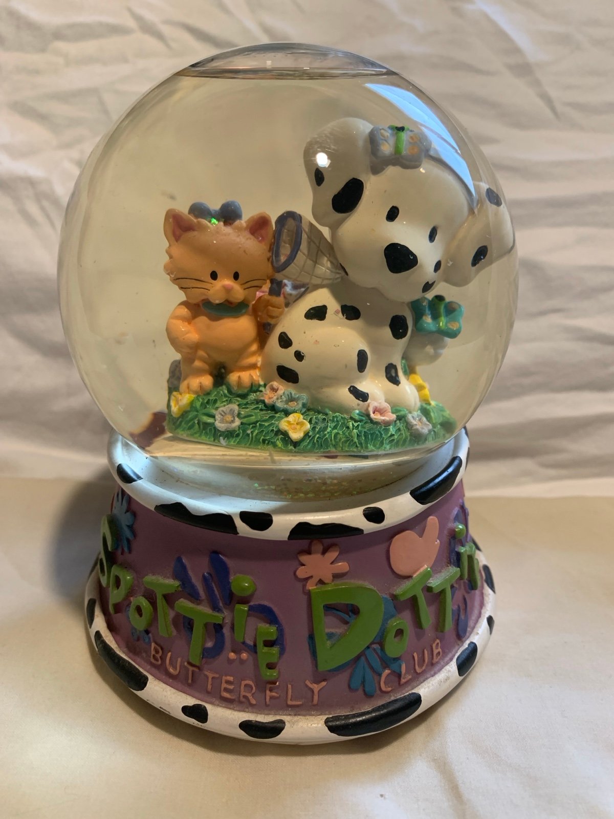 Sanrio Spottie Dottie “Born Free” Music Snow Globe
