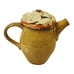 Floral Glazed Ceramic Stoneware Teapot