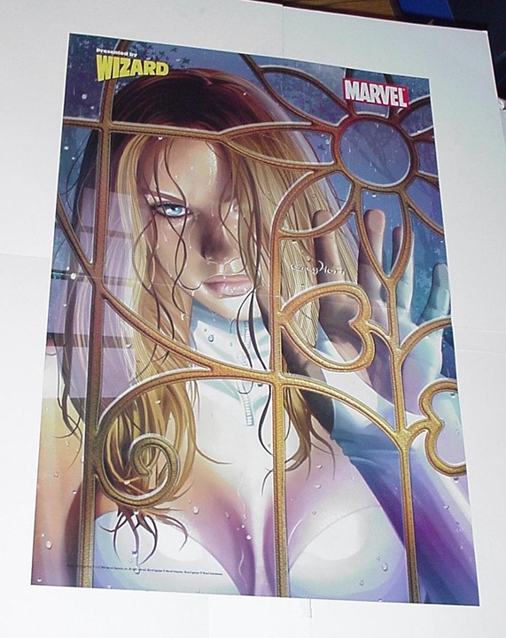 X-Men Poster #51 Emma Frost Greg Horn White Queen