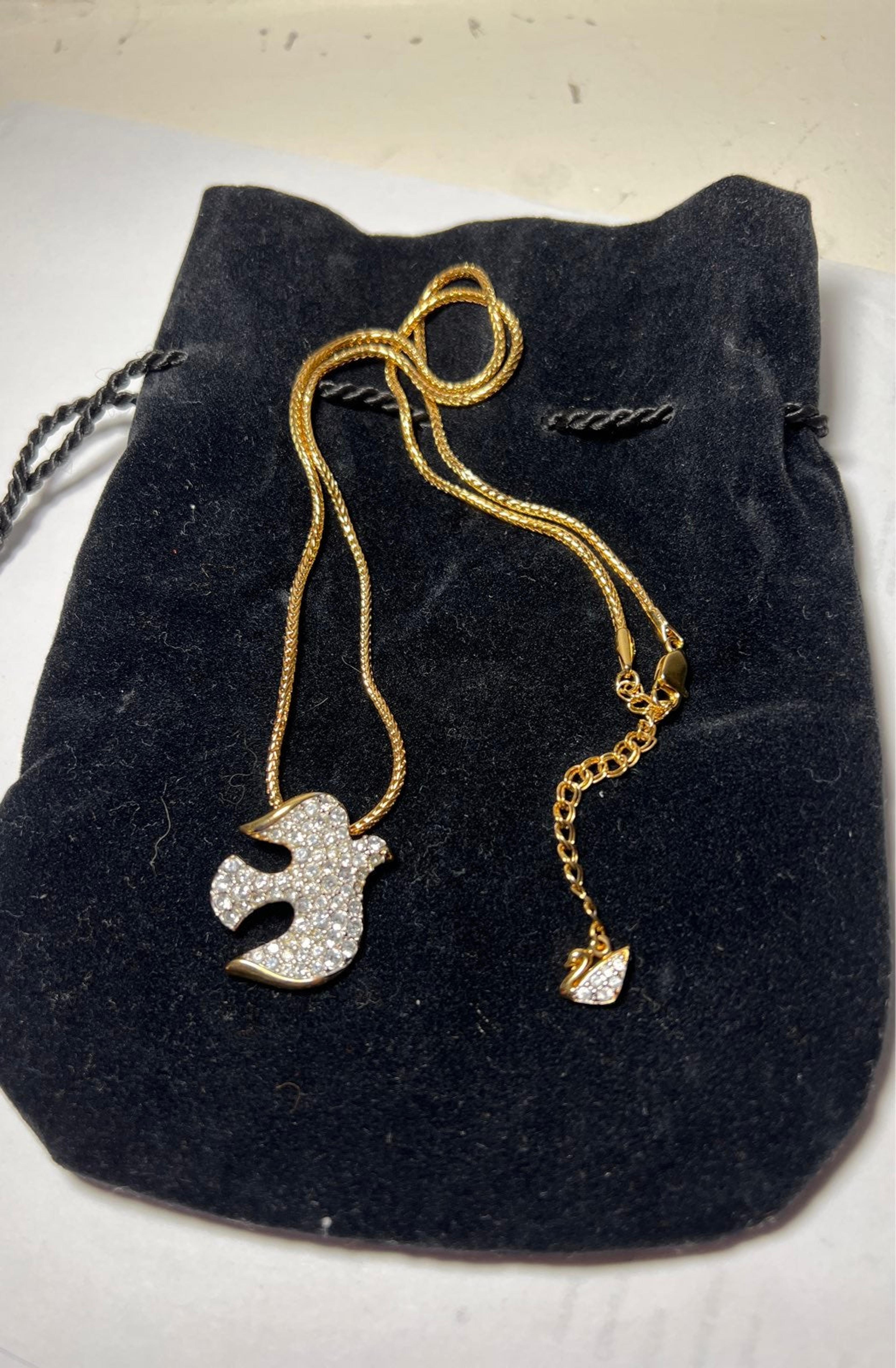 Swarovski dove necklace Clearance