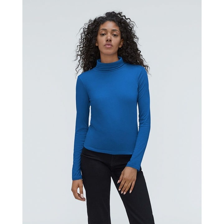Everlane Blue Turtlenecks for Women Mercari