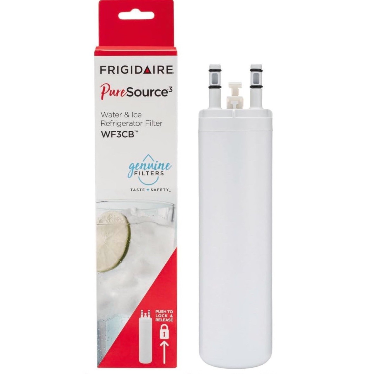 Frigidaire WF3CB Puresource3 Refrigerator Water Filter , White, Count Pack of 1