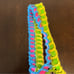 Ferrarini By PQ Rainbow Colorful Stripe Triangle Bikini Top One Size