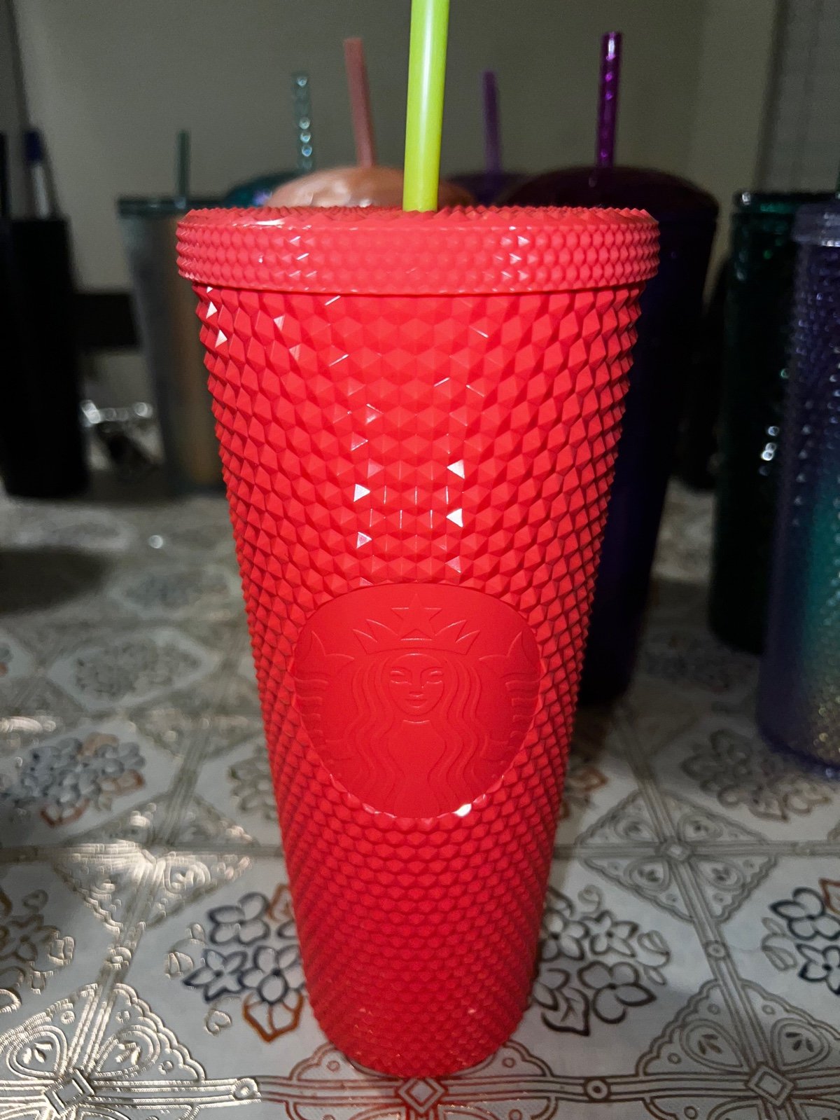 Starbucks dragonfruit Studded