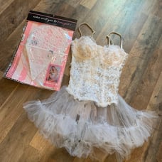 VS Sexy Little Things Angel Costume Lingerie Set