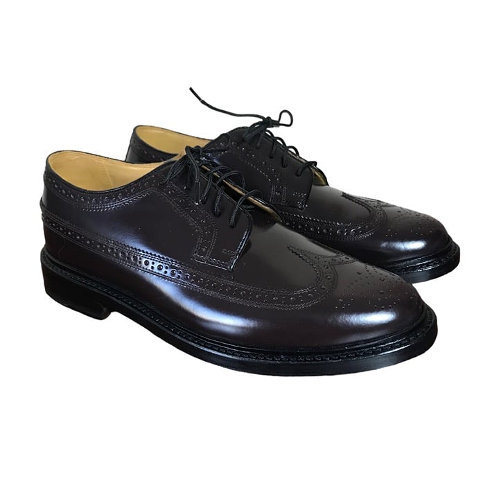 Florshheim Kenmoor Wingtip Oxford Shoes Mens Size 8 Wide 3E