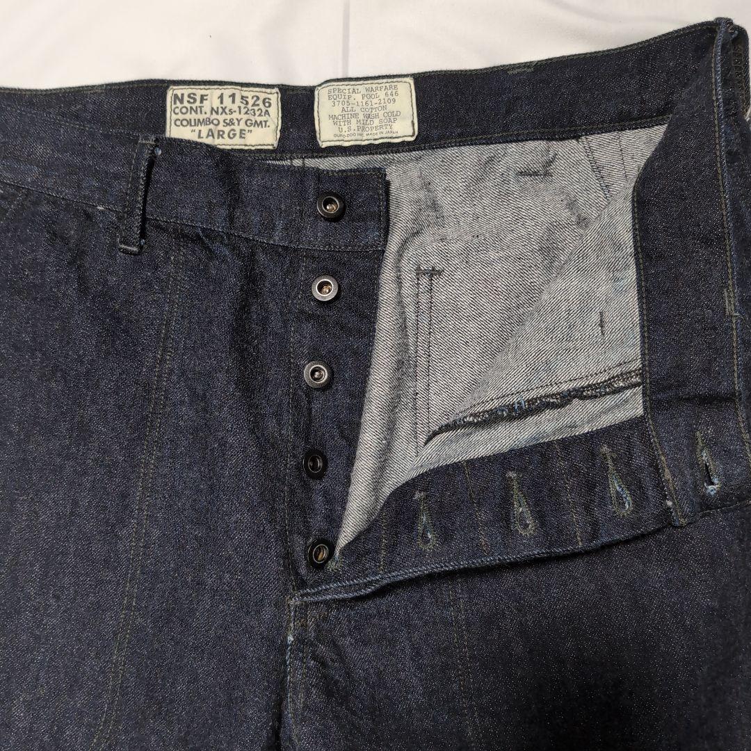 未使用 COLIMBO コリンボ NAVAL CREW TROUSERS CUSTOM ZZ-0201