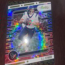 2024 ABSOLUTE C.J STROUD RED WHITE & BLUE KALEIDOSCOPE / PARALLEL Case Hit!