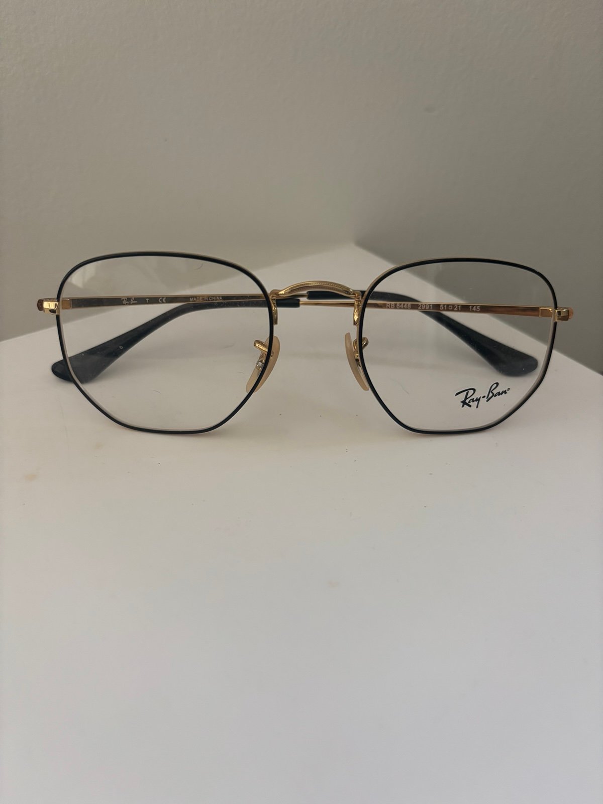 Ray bans blue-violet light glasses