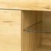 Oak TV Cabinet with LED and Storage 2 Cabinet