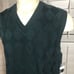 Fairway Greene Men's Pima Cotton V Neck Golf Sweater Vest Large Diamond Pattern