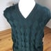 Fairway Greene Men's Pima Cotton V Neck Golf Sweater Vest Large Diamond Pattern
