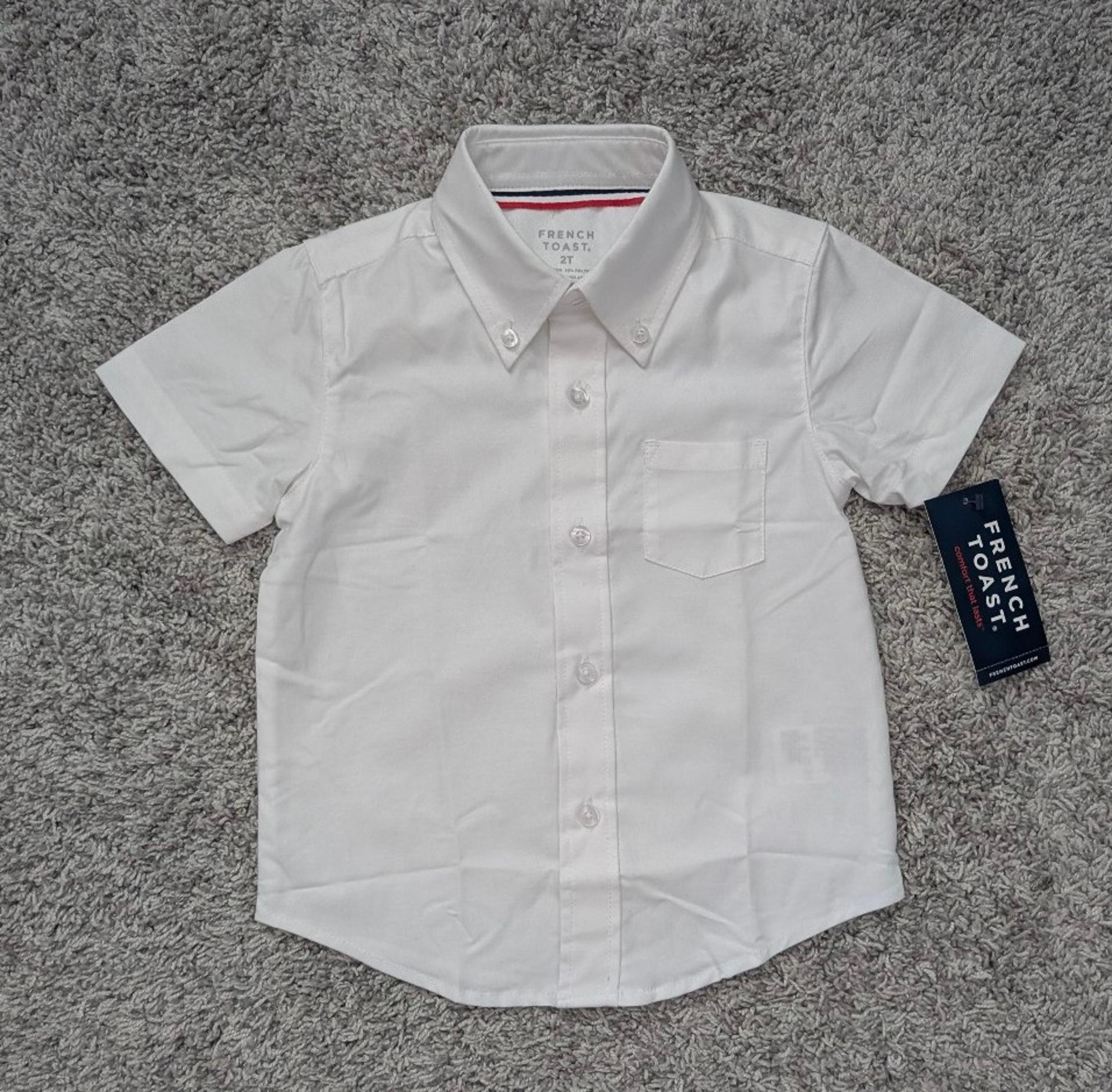 NWT French Toast Boys or Girls Button-Down Shirt uniform shirt unisex