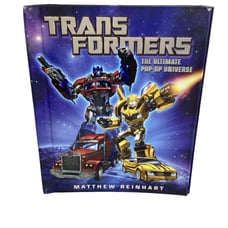Rare TRANSFORMERS The Ultimate POP-UP Universe BOOK Matthew Reinhart HC